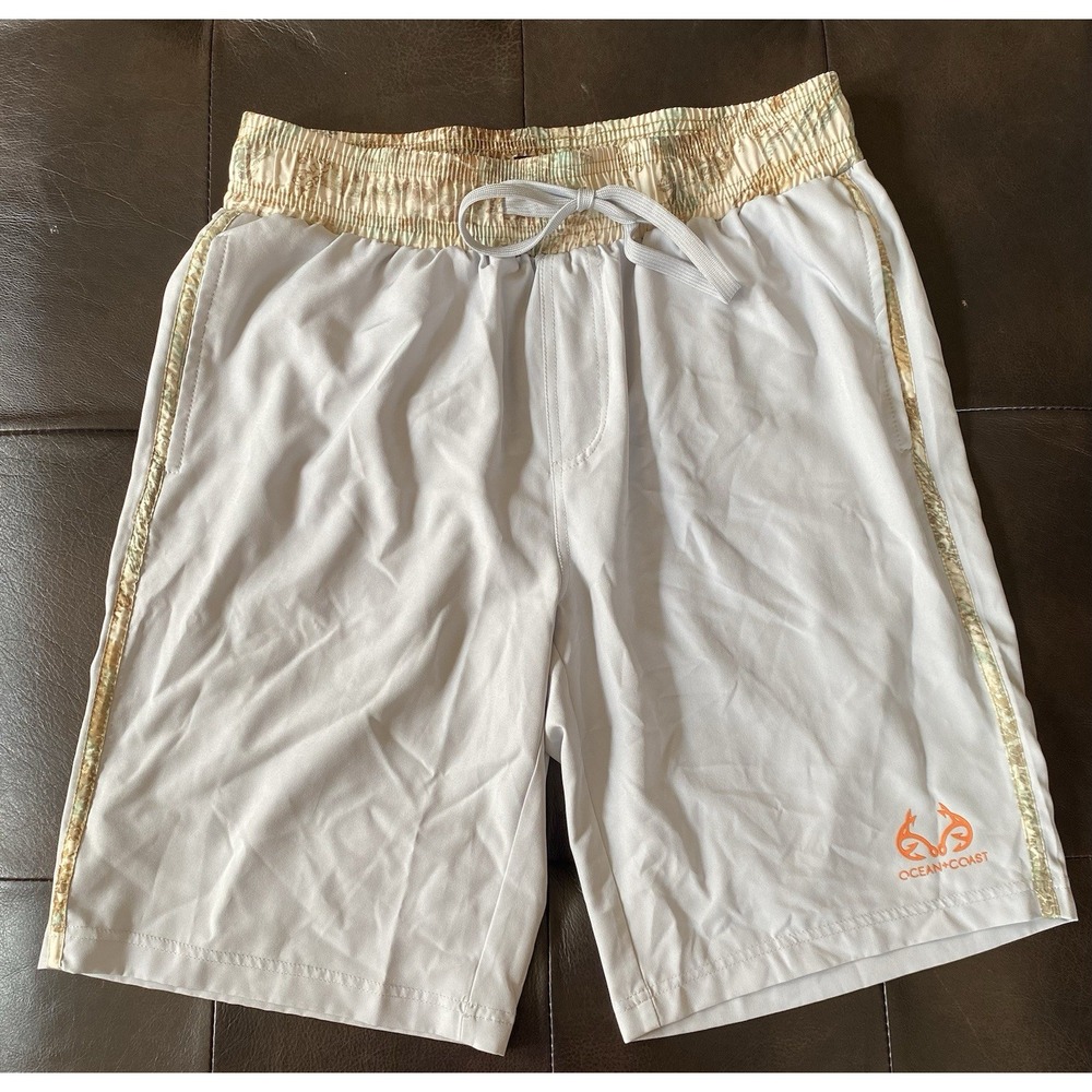 Ocean & Coast‎ Board Shorts Men's Size Small Real Tree Camo Fishing Surf Beach